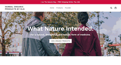 Desktop Screenshot of herbalorganicproducts.com
